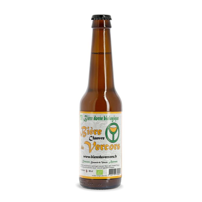 BIERE VERCORS FLEURS DE CHANVRE BIO 25CL