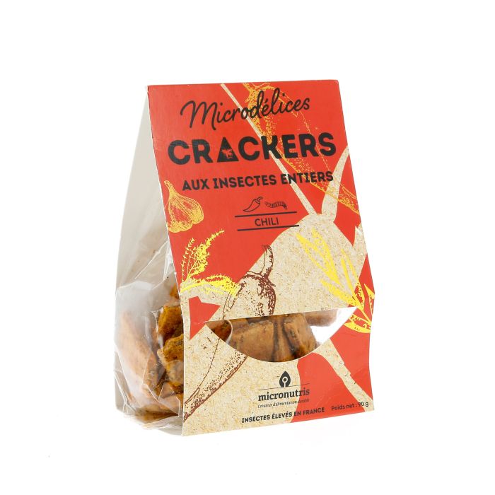 CRACKERS CHILI INSECTES
