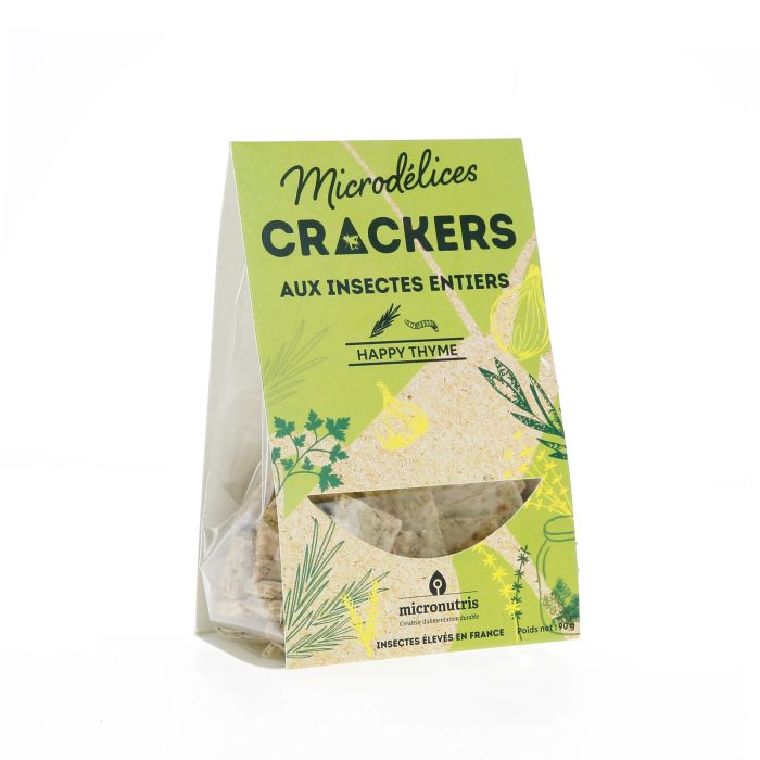 CRACKERS HAPPY THYME INSECTES