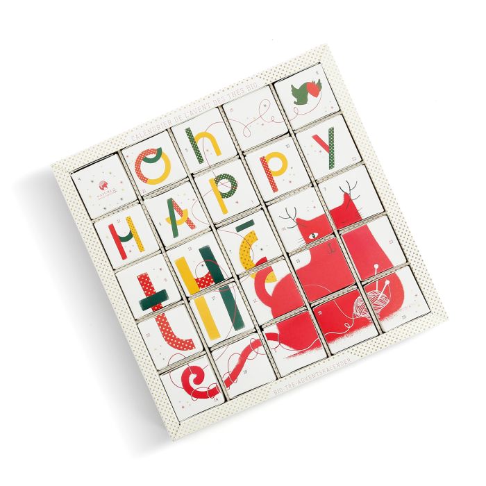 CALENDRIER DE L'AVENT DES THES BIO 2018