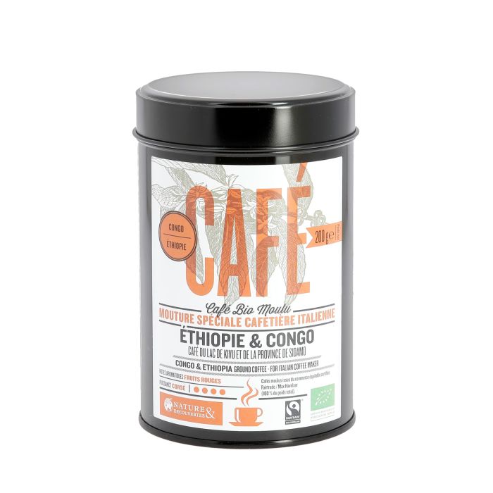 CAFE MOULU CAFET. ITALIENNE AFRIQUE BIO