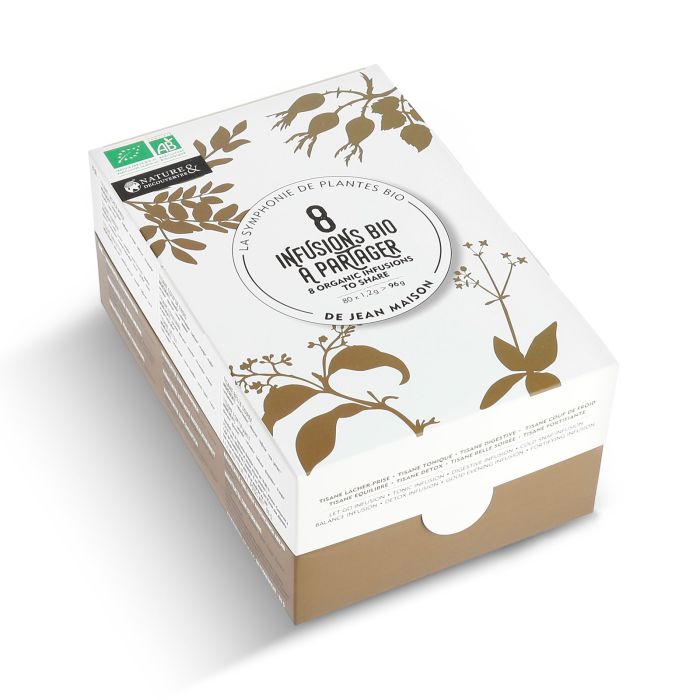 COFF 8 TISANES SYMPHONIE DE PLANTES BIO