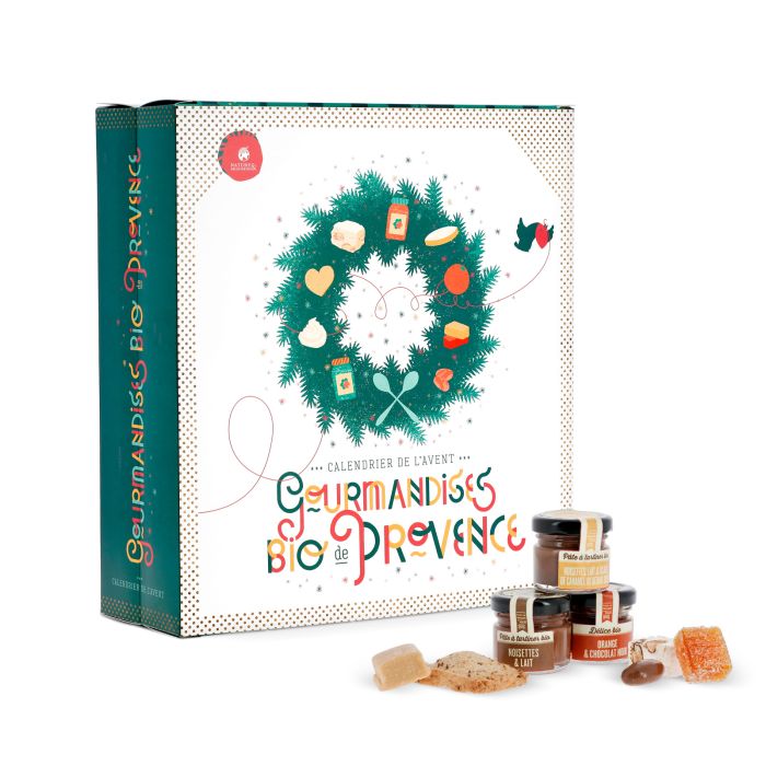 CALENDRIER DE L'AVENT GOURMANDISES BIO