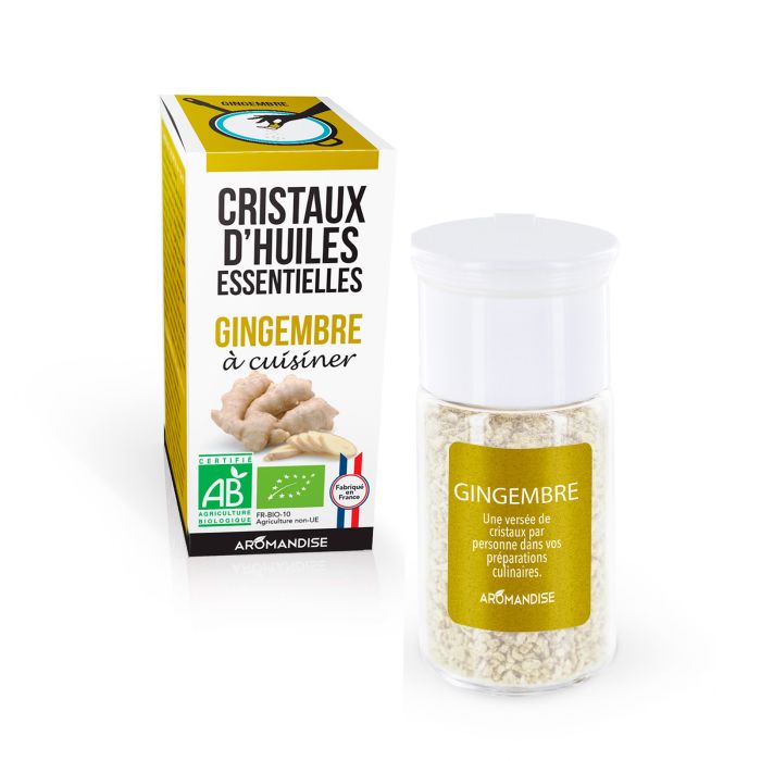 CRISTAUX HE GINGEMBRE BIO