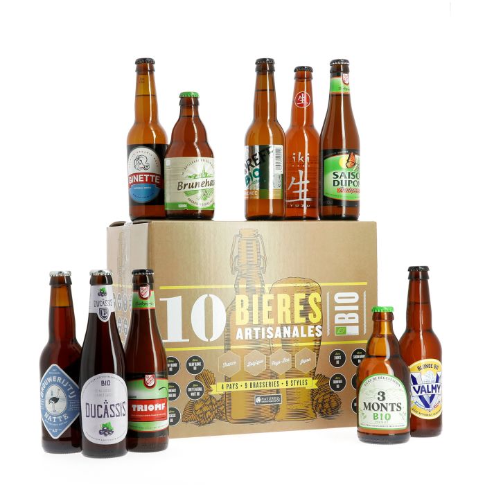 COFFRET 10 BIERES BIO 2019