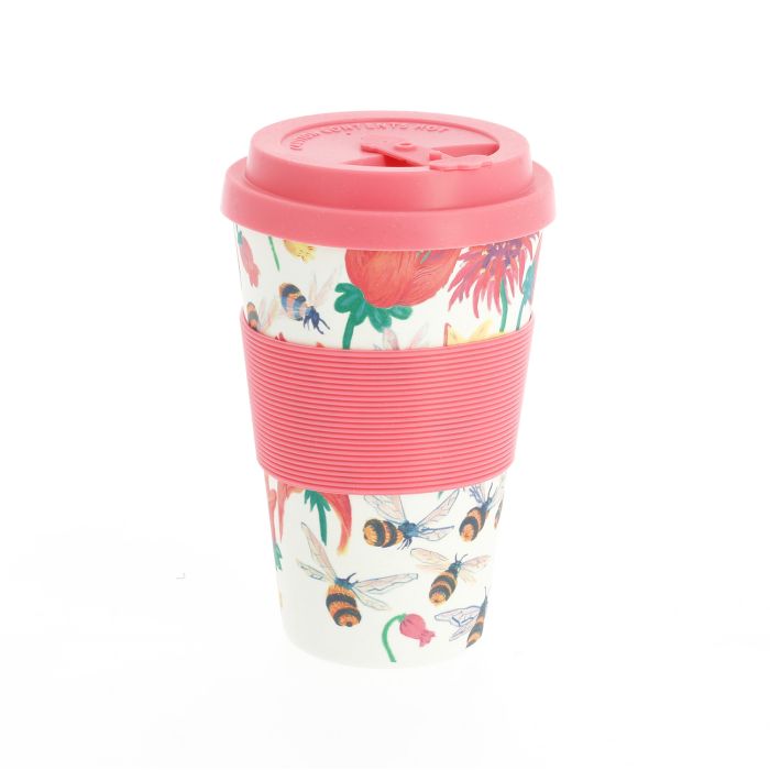 MUG BAMBOU RECYCLE ABEILLES 400ML 2019