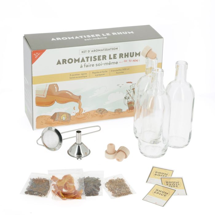 KIT FABRICATION RHUMS DU MONDE BIO