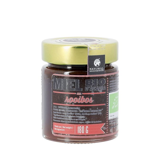 MIEL ROUGE ROOIBOS BIO 180 G