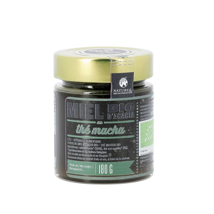 MIEL VERT MATCHA BIO 180 G