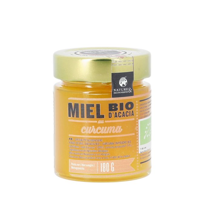 MIEL CURCUMA BIO 180 G