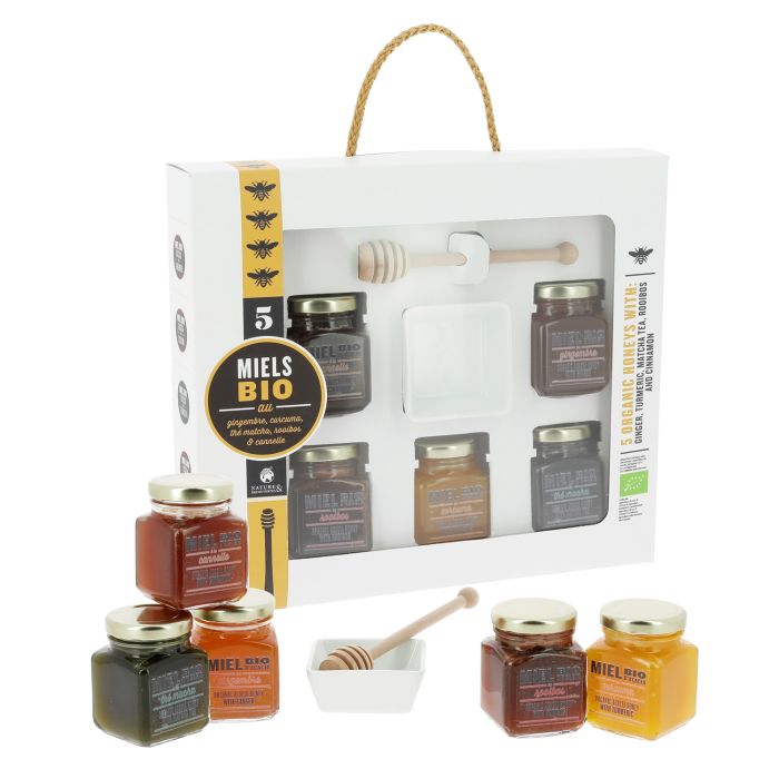 COFFRET MIEL BIO AROMATISE