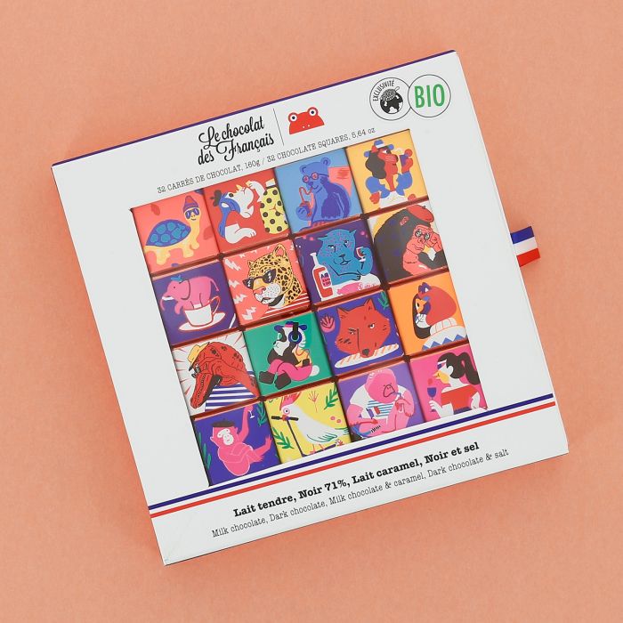 COFFRET 32 CHOCOLAT DES FRANCAIS N&D BIO
