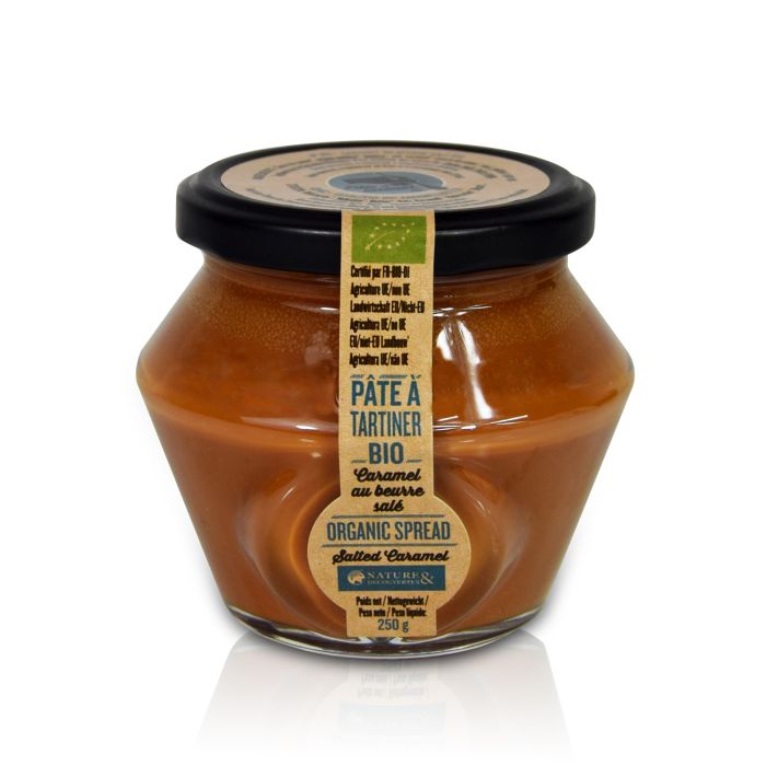 PATE A TARTINER BIO CARAMEL BEURRE SALE