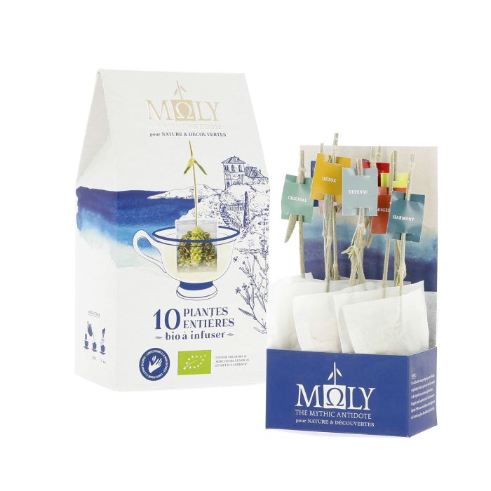 COFFRET MOLLY N&D INFUSIONS ENTIERES BIO