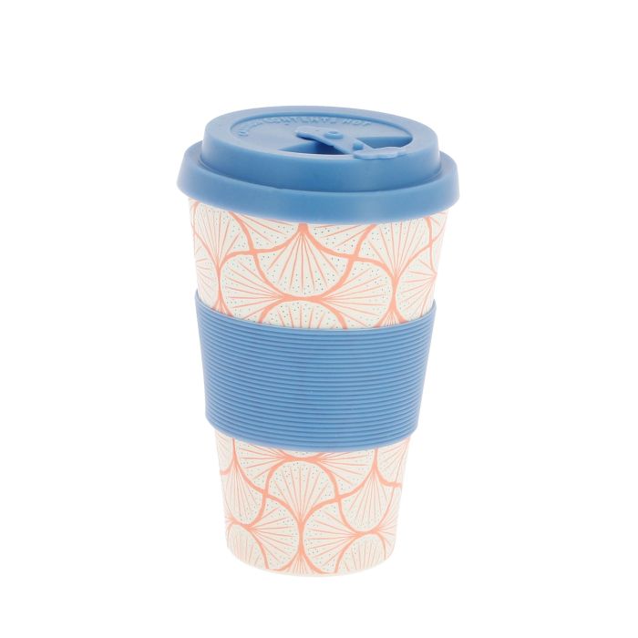 MUG BAMBOU OCEAN COQUIL ROSE