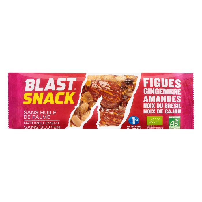 BARRE BLAST FIGUES GINGEMBRE AMANDES BIO