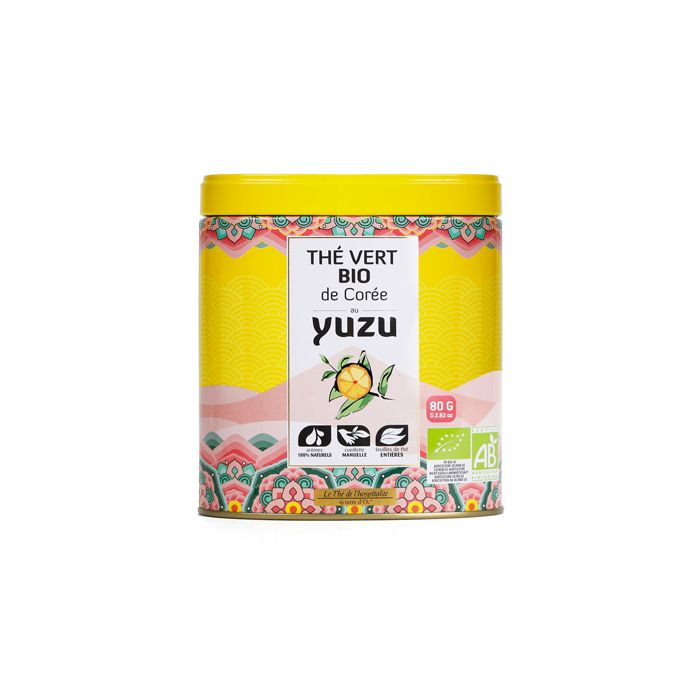BOITE THE COREE YUZU BIO