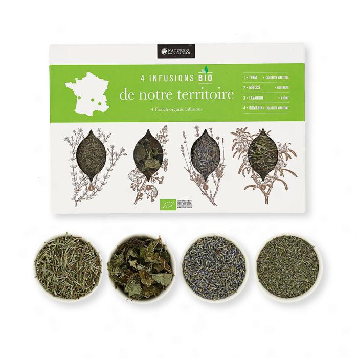 COFFRET INFUSIONS FRANCAISES BIO