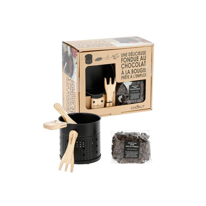 Cookut Set fondue au chocolat Lumi - noir (00) - 00