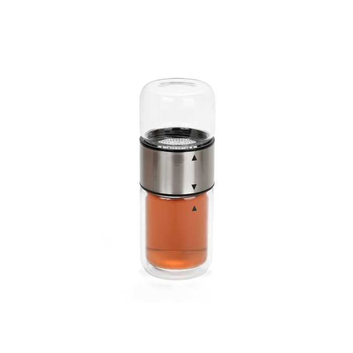 TASSE INFUSEUR VERRE UPSIDE DOWN 320ML