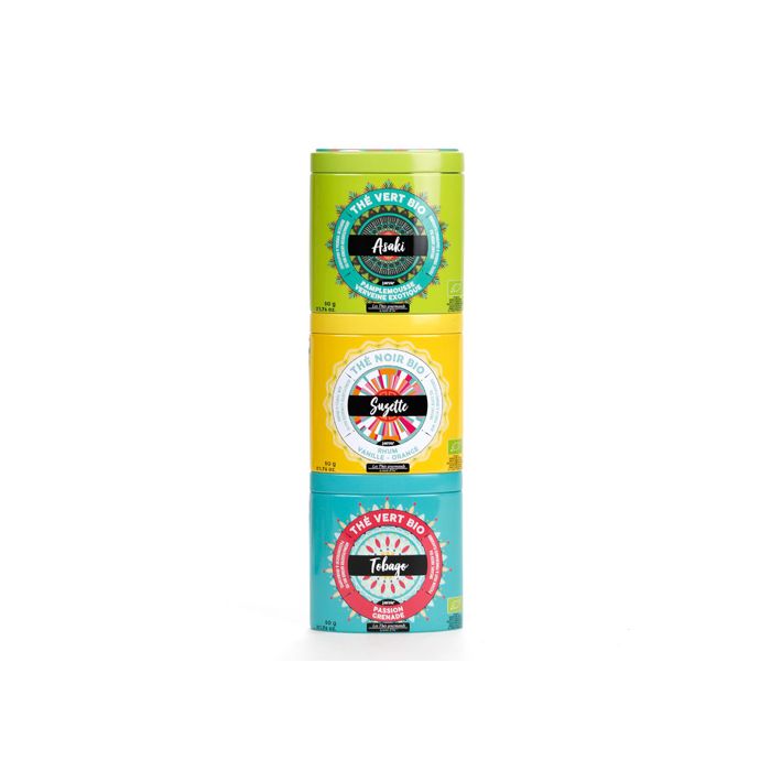 TRIO THES GOURMANDS ASA TOB SUZ 50G BIO