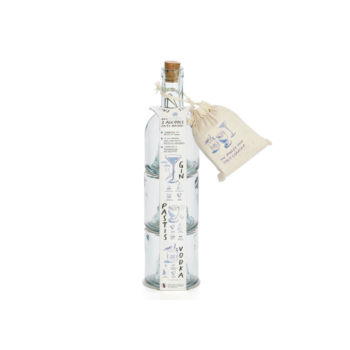 KIT 3 ALCOOLS VODKA GIN PASTIS BIO