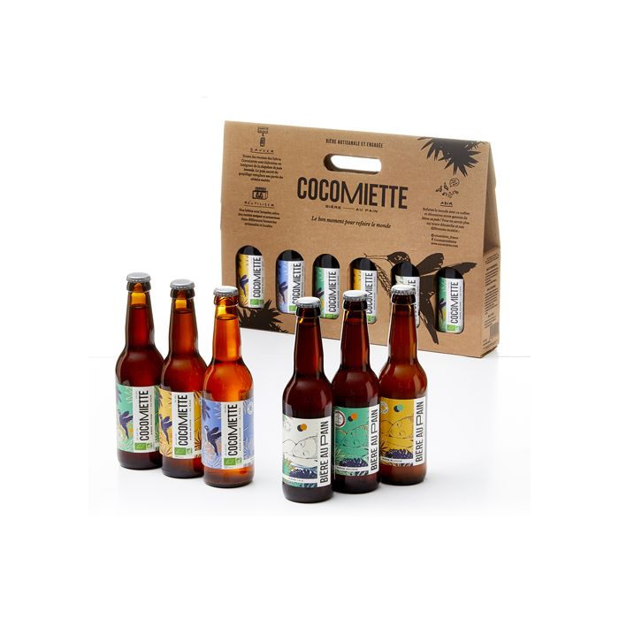 COFFRET 6 BIERES COCOMIETTE BIO