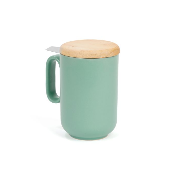 MUG INFUSEUR EN GRÈS MIDORI VERT 0,5L 20