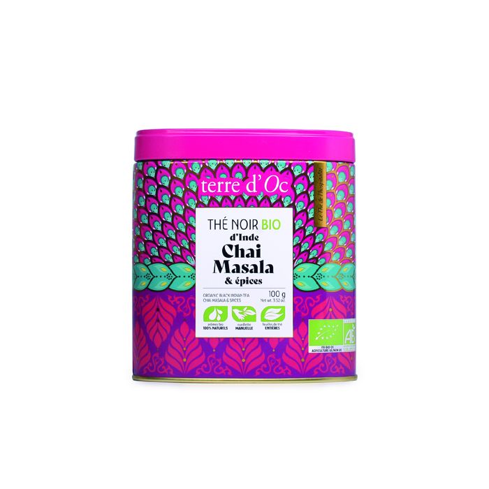 BOITE THE CHAI MASALA 100G BIO 2021 V2