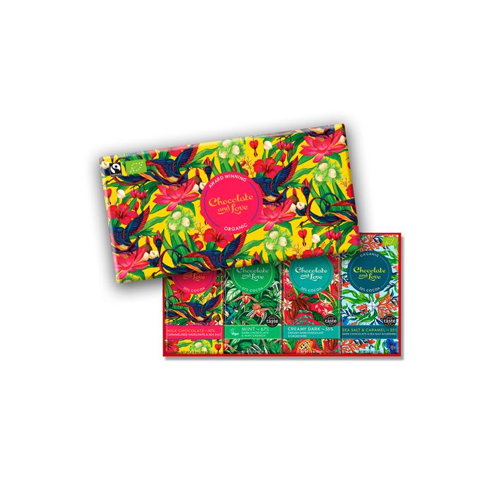 COF 4 TABLETTES C&L BIO HAZELNUT