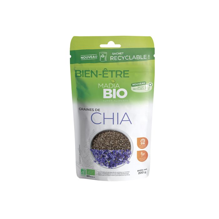 GRAINES DE CHIA BIO 200G