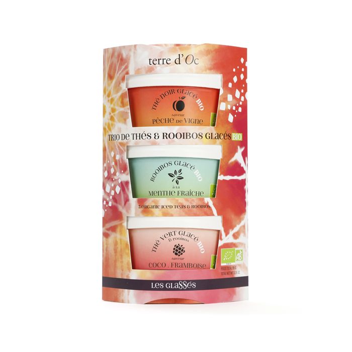 COFFRET 1 ROOIBOS + 2 THES GLACE