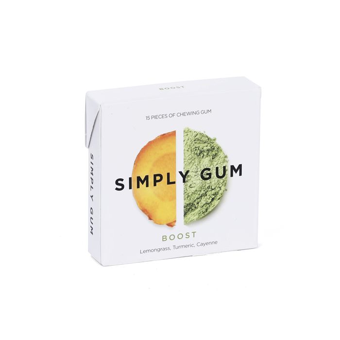 CHEWING GUM BIODEGRADABLES BOOST