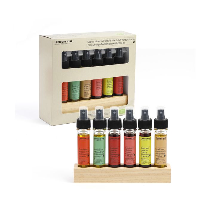 6 SPRAYS HUILE ET VINAIGRE BIO BOIS