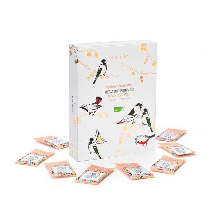 COFFRET 48 SACHETS THES NOEL 2022 TISANE