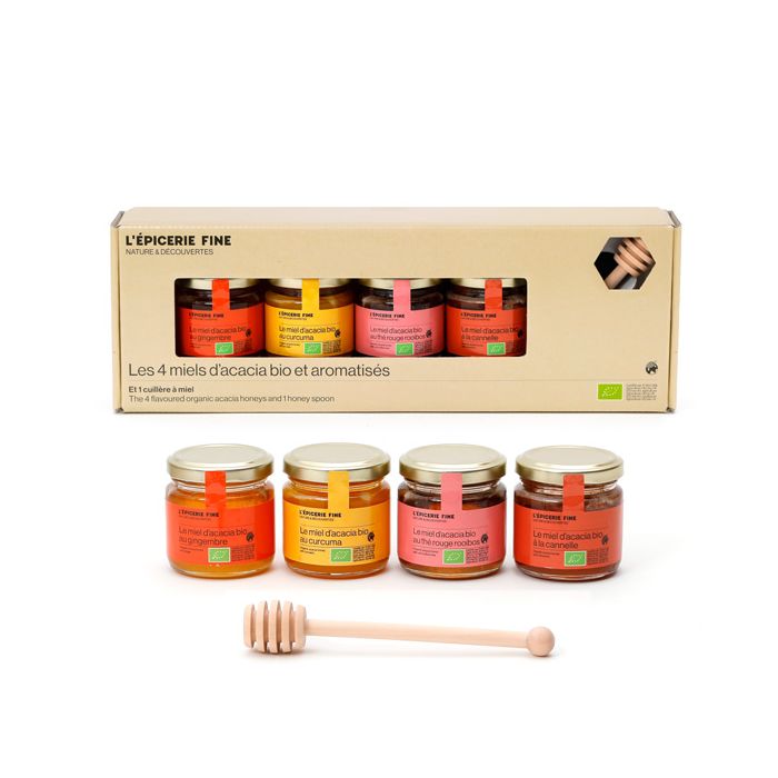 COFFRET MIEL BIO AROMATISE