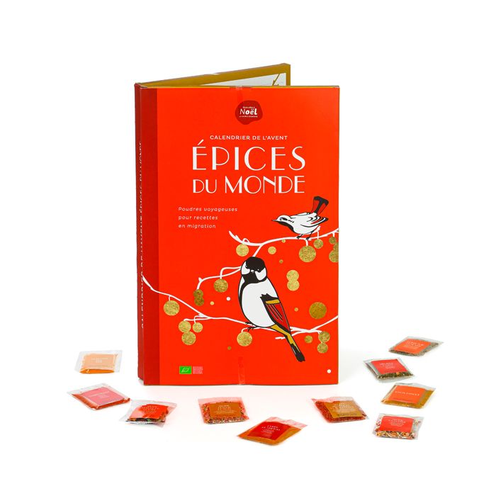 CALENDRIER DE L'AVENT 24 EPICES DU MONDE