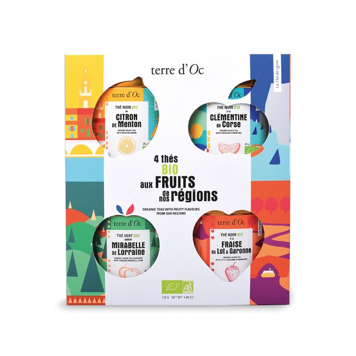 COFFRET 4 THES DES REGIONS