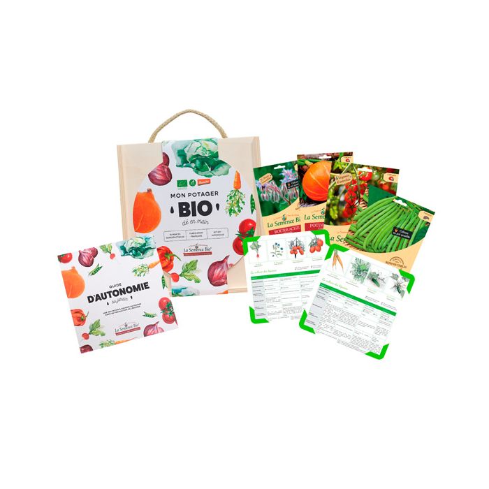 COFFRET POTAGER BIO 16 VARIETES