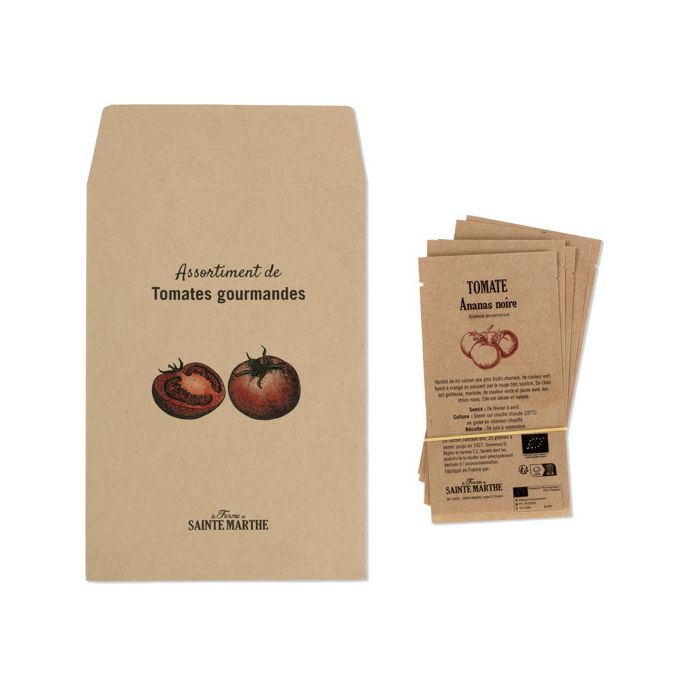 5 sachets graines de tomates bio • Nature & Découvertes Suisse