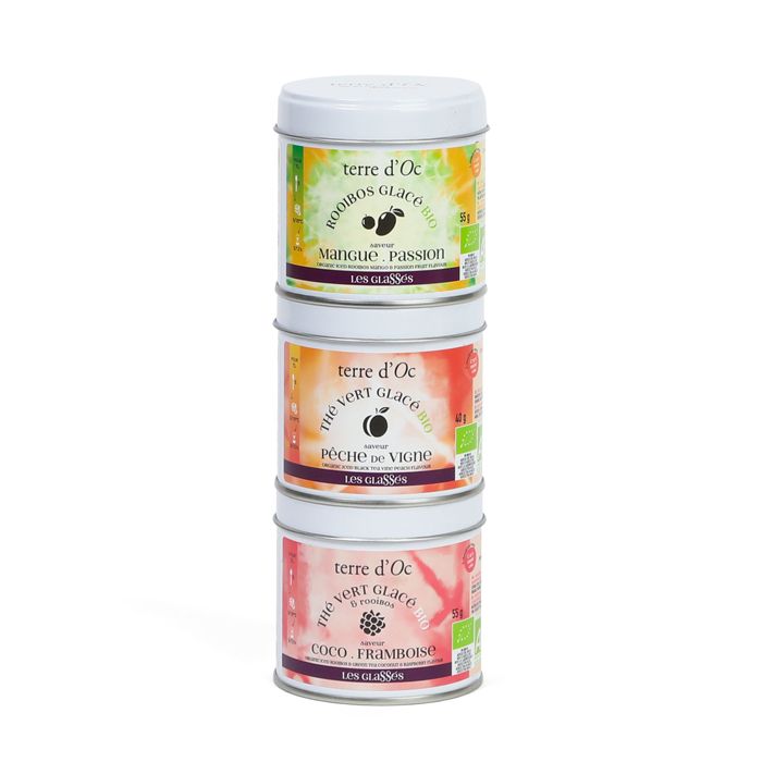COFFRET 1 ROOIBOS + 2 THES GLACE 2023