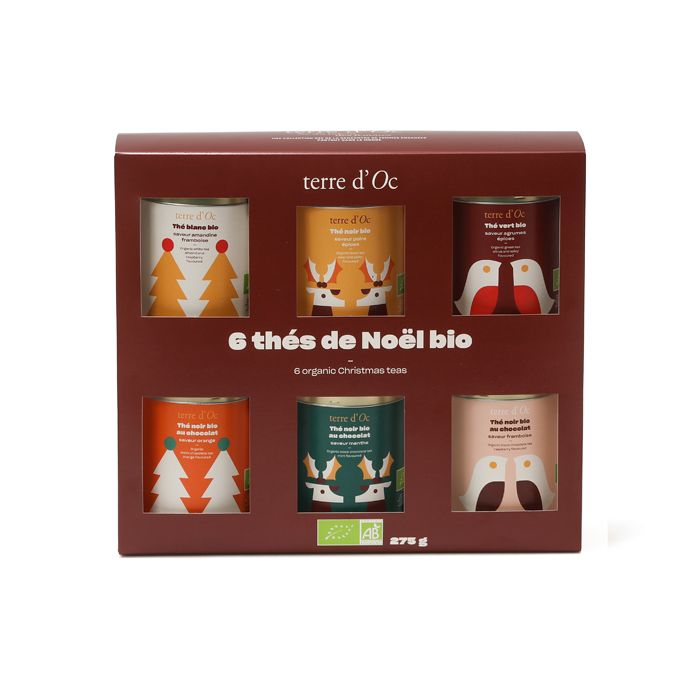 COFFRET 6 THES NOEL 2023