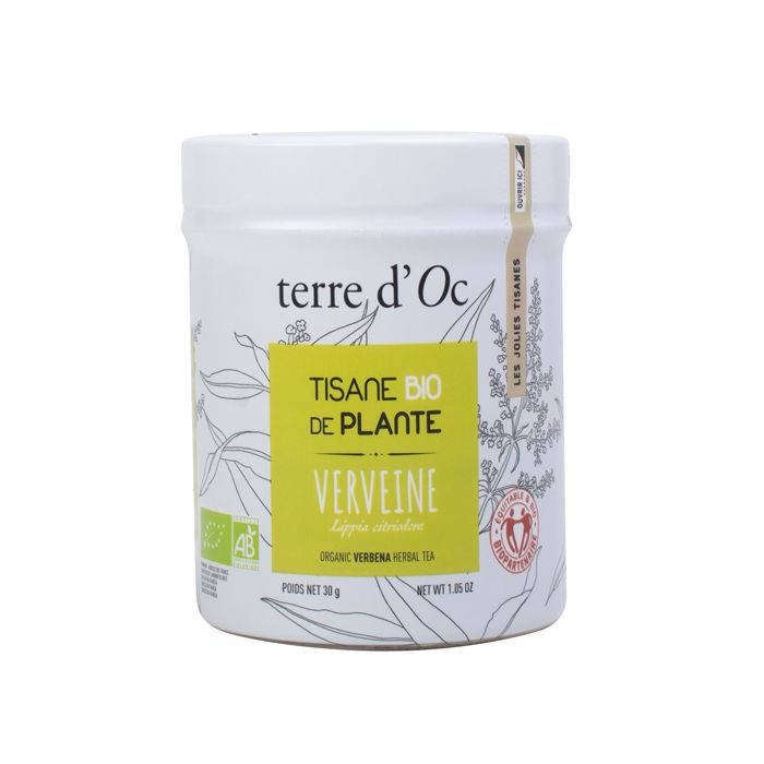 BOITE TISANE VERVEINE BIO 30G