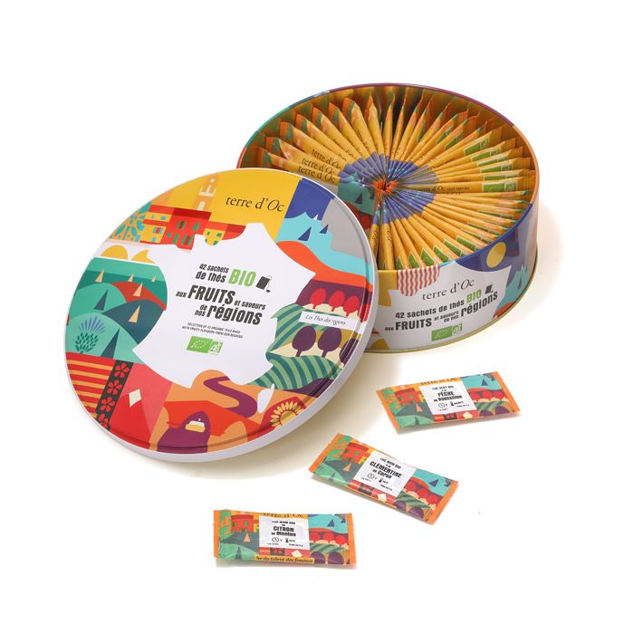 COFFRET 42 INFUSETTES THES DES REGIONS