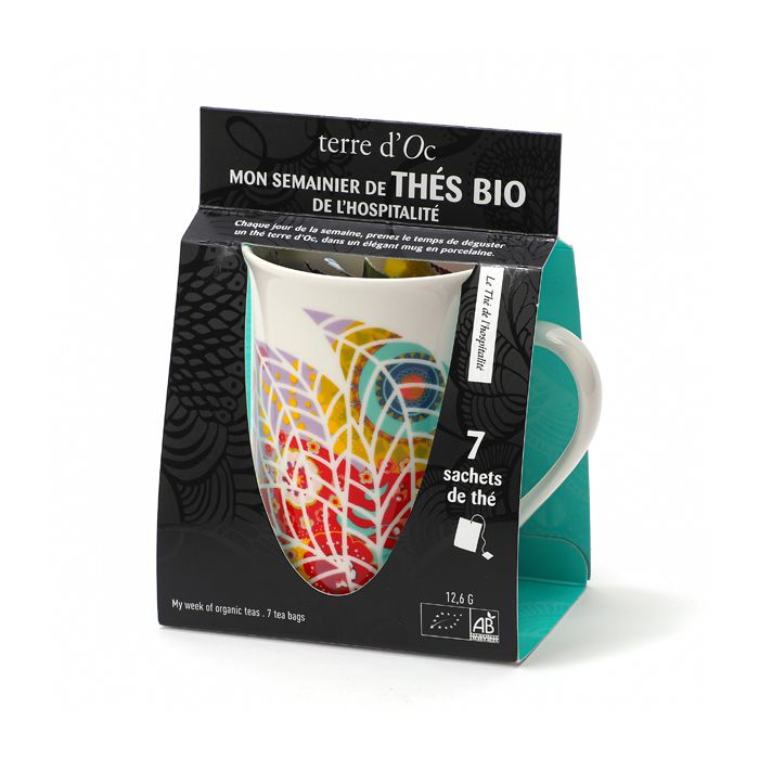 COFFRET 7 INFUSETTES HOSPITALITE + MUG