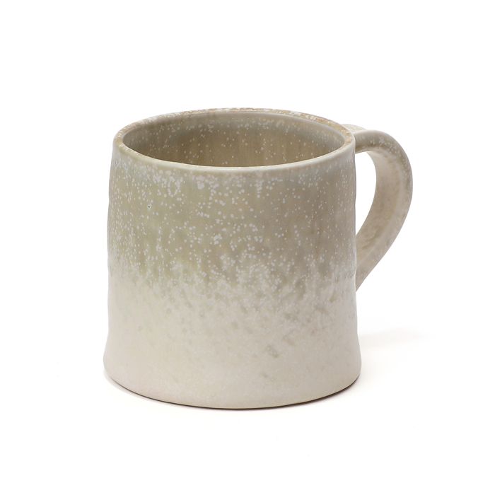 MUG 350 ML GRES MAT WHITE