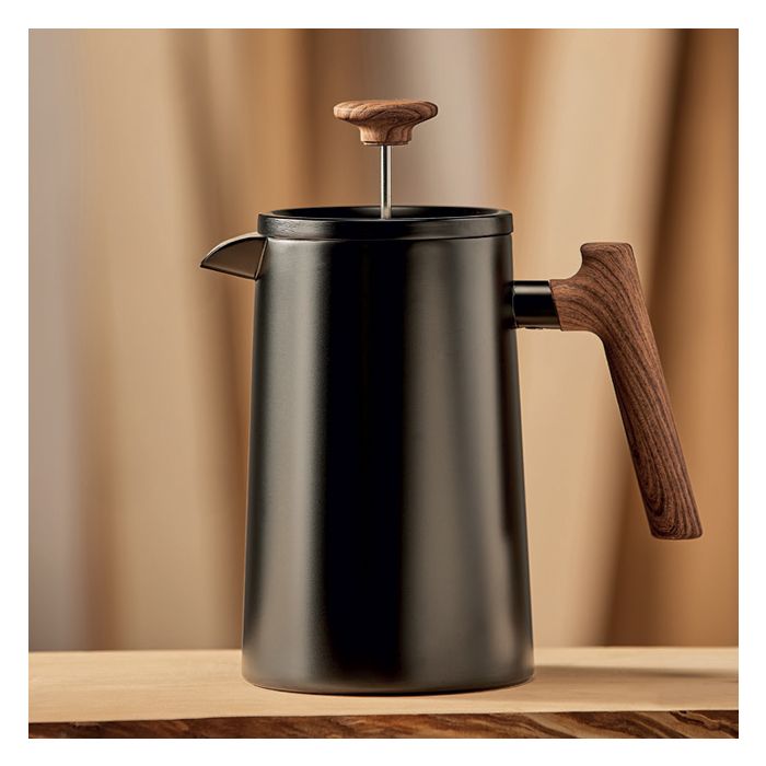 CAFETIERE PISTON MANCHE BOIS