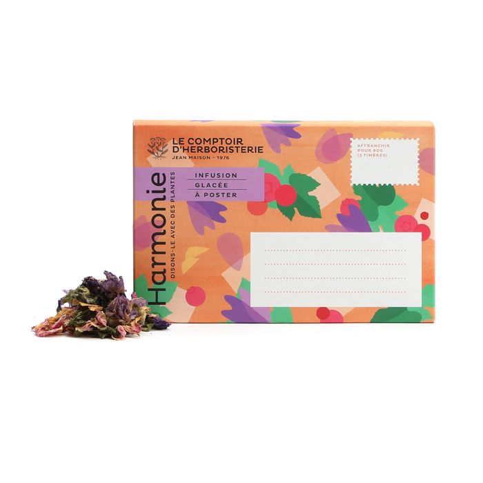 CARTE POSTALE + INFUSION GLACEE HARMONIE