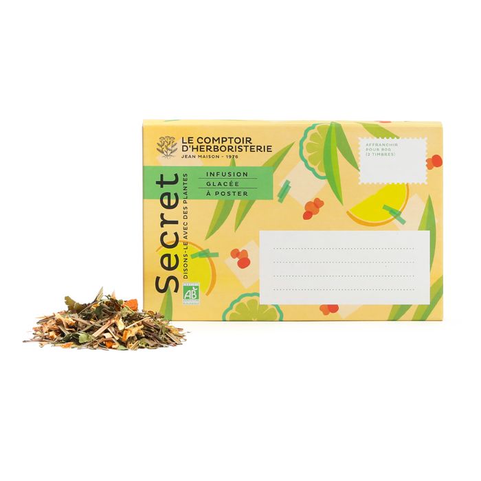 CARTE POSTALE + INFUSION GLACEE SECRET