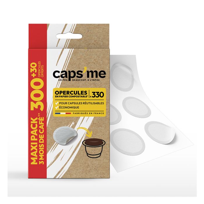 PACK ECO OPERCULES 330 CAPS ME